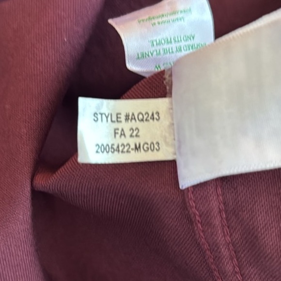 Men’s J Crew Factory Burgundy Garment Dyed Oxford Shirt. Size XXL. NWT - Picture 12 of 12